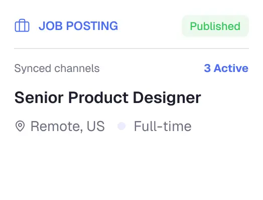 job posting