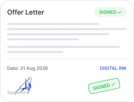 e signture approvals